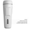 masturbateur vibrant pour hommes sienna. voix et ondes stimulantes