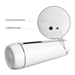 masturbateur vibrant pour hommes sienna. voix et ondes stimulantes