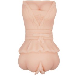 masturbadeur vagin peau d'eau avec balles vibrantes