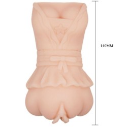 masturbadeur vagin peau d'eau avec balles vibrantes