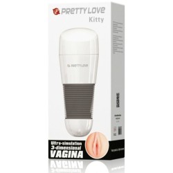 masturbateur vagin blanc kitty