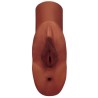 masturbateur vagin et anus double stroker perfect pussy brun