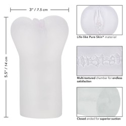 boundless vulva stroker - transparent
