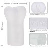 boundless vulva stroker - transparent