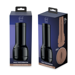stimulateur masturbateur feel stroker - marron