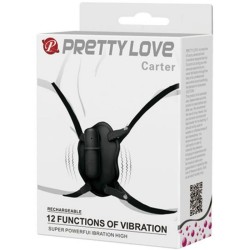 strap on avec balle vibrante carter