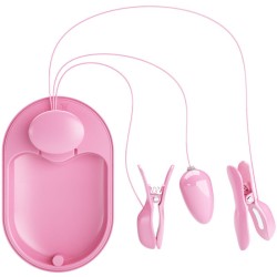 boite surprise pinces délectro stimulation rose