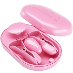 boite surprise pinces délectro stimulation rose