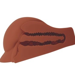 masturbateur marron double entrée perfect ass xl