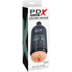 masturbateur stroker conception discrète de la bouteille de shampooing au miel milk me