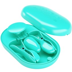 boite surprise pince a electro stimulation bleue