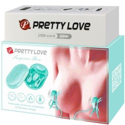 boite surprise pince a electro stimulation bleue
