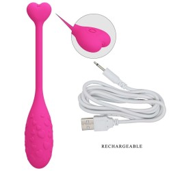 oeuf vibrant rose fisher contrôlé par application