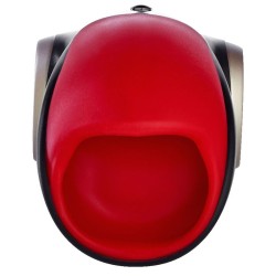 cobra libre ii tête de stimulateur de pénis noir rouge