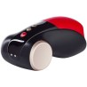 cobra libre ii tête de stimulateur de pénis noir rouge