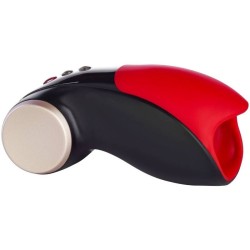 cobra libre ii tête de stimulateur de pénis noir rouge