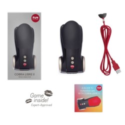 cobra libre ii tête de stimulateur de pénis noir