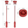 ashlynn masturbateur bouche rouge