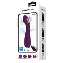 hector electroshock vibrateur par app control violet