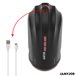 masturbateur buccal automatique megabite 5 modes d'ondes stimulantes et de vibrations