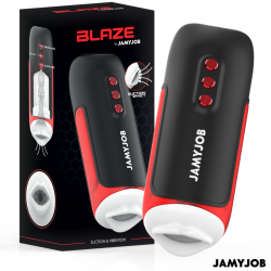 masturbateur buccal automatique blaze 5 modes ondes stimulantes et vibrations