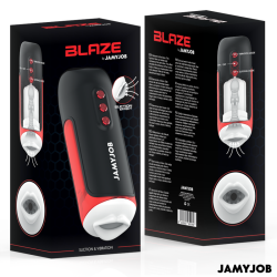 masturbateur buccal automatique blaze 5 modes ondes stimulantes et vibrations