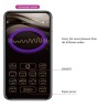 hector electroshock vibrateur par app control violet