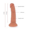 grand gode vibrateur bogotá 9 vitesses naturel 22 cm -o- 4,5 cm - application gratuite