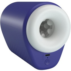 masturbateur pour homme dj lady avec vibration 5 réglages violet