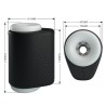 masturbateur pour homme dj girl avec vibration 5 réglages negro