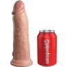 elite kit harnais réglable deluxe anneau avec testicules & gode 20.3 cm