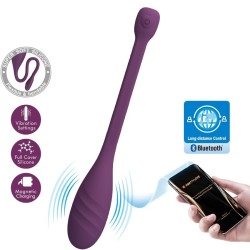 vibrateur contrôlé par application leviathan violet