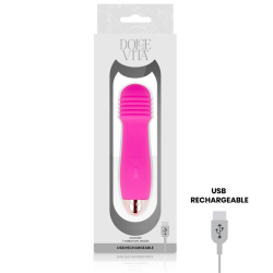 vibrateur rechargeable trois rose 7 vitesses