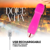 vibrateur rechargeable trois rose 7 vitesses