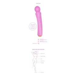 la baguette courbe fuchsia