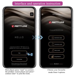 vibrateur contrôlé par application leviathan violet