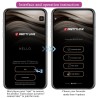 vibrateur contrôlé par application leviathan violet