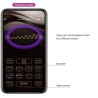 vibrateur contrôlé par application leviathan violet