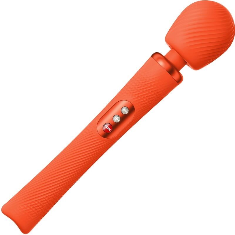 vim silicone rechargeable vibrant lesté rumble wand sunrise orange vim silicone rechargeable vibrant lesté rumble wand sunrise orange