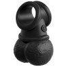 elite kit harnais réglable deluxe anneau avec testicules & gode 20.3 cm
