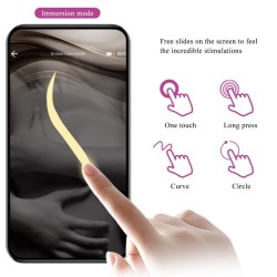 vibrateur contrôlé par application leviathan violet