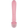 masseur vibrateur lapin triple lover rose