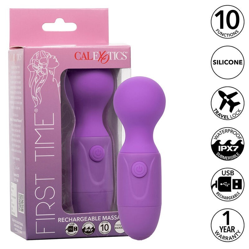 first time masseur rechargeable 10 vibrations violet first time masseur rechargeable 10 vibrations violet