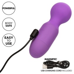first time masseur rechargeable 10 vibrations violet