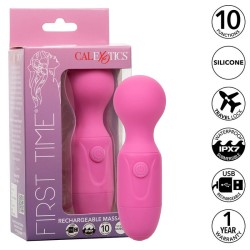 first time masseur rechargeable 10 vibrations rose