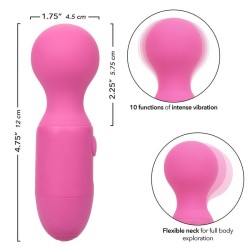 first time masseur rechargeable 10 vibrations rose
