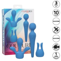 couture kit vibrateur wand 10 vibrations bleu