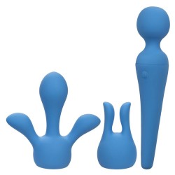 couture kit vibrateur wand 10 vibrations bleu