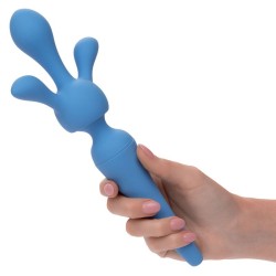 couture kit vibrateur wand 10 vibrations bleu