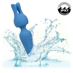 couture kit vibrateur wand 10 vibrations bleu
